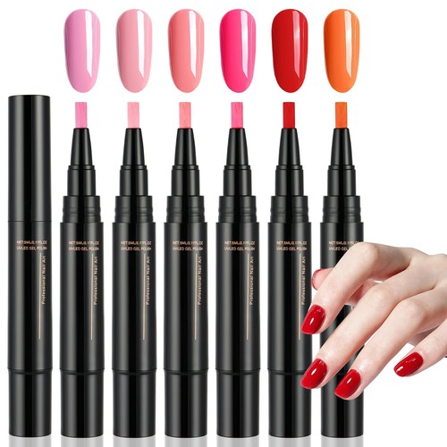 6pcs gel nail polish - nail,