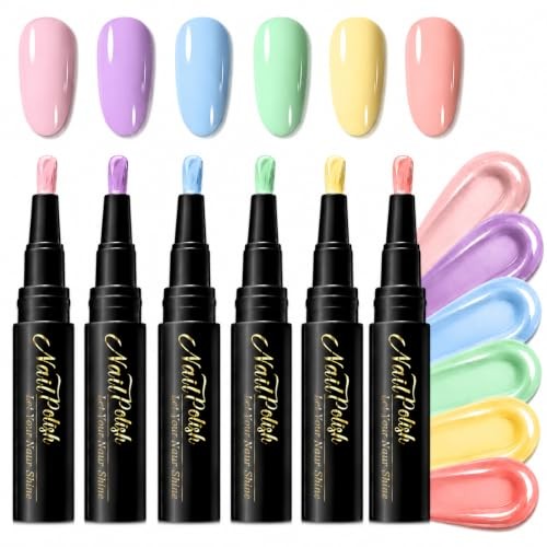 6pcs nail polish pens - 6pcs,