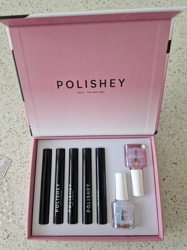 Polishey nail pens set incl - set,