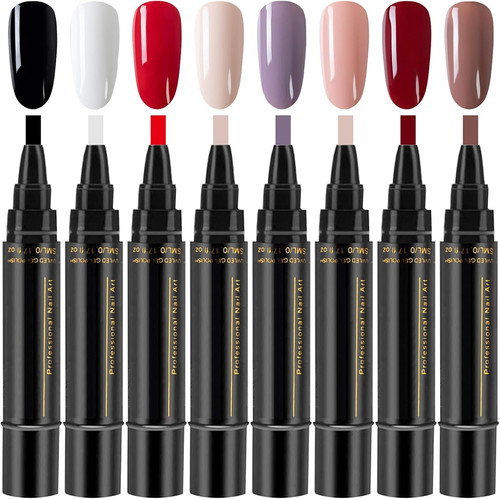 Pack nail varnish pens - 8-pack,