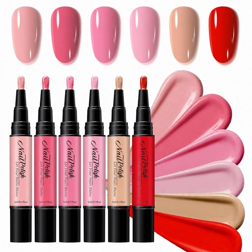 6pcs nail polish - 6pcs,