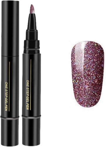 Glitter nail polish pen - in,