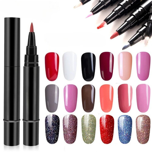 Gel polish nail art pen - art,