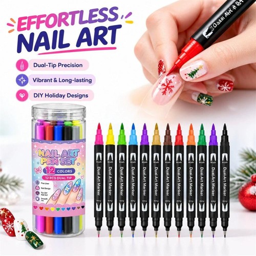 Nail paint pens - 12, colors