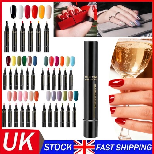 6pcs polishey nail - nail, pens