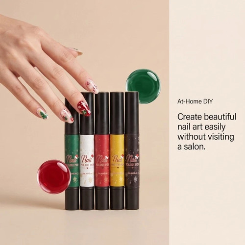 6pcs polishey nail polish - polishey, pens