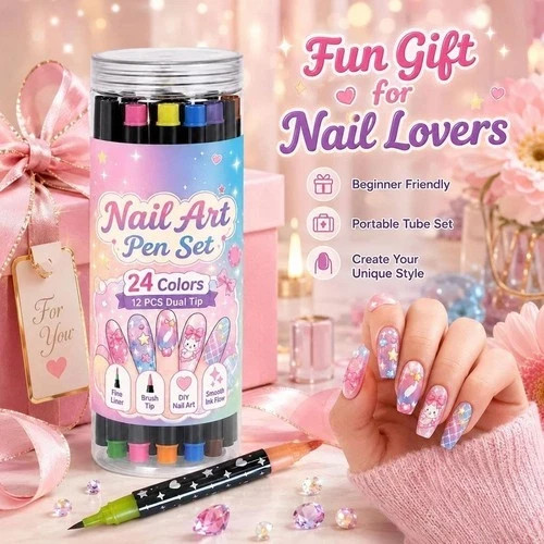 Colors dual ended - nail, art