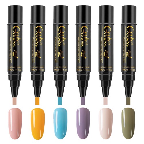 6pcs nail polish - 6pcs,