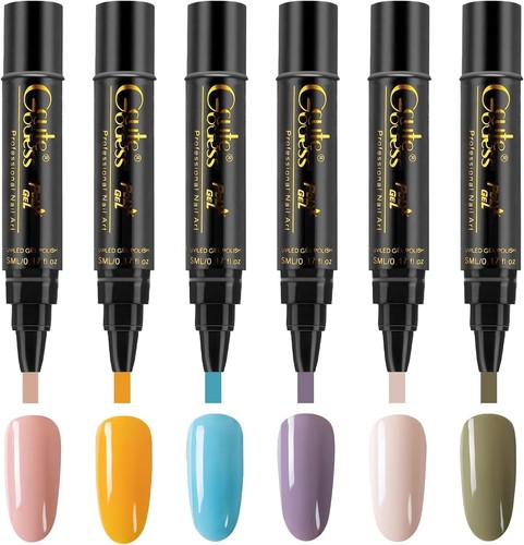 6pcs nail polish pens - 6pcs, pens,nail