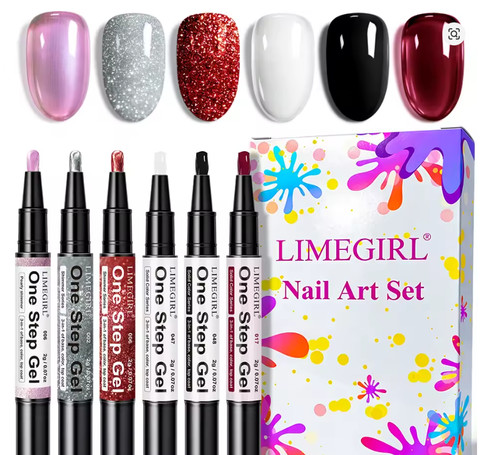 Gel polish nail art - nail,