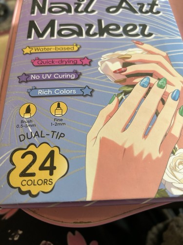 Nail varnish art pens - nail,