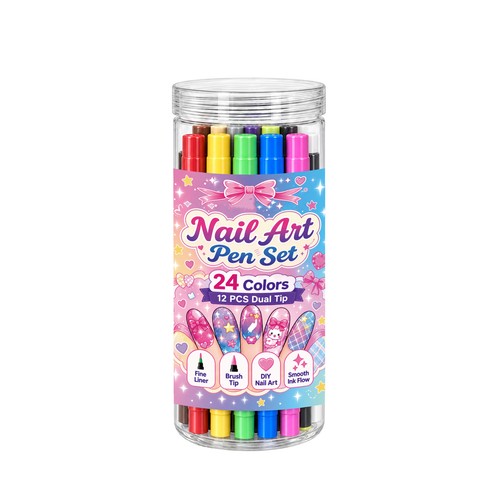 Colors dual ended diy - dual-ended, nail